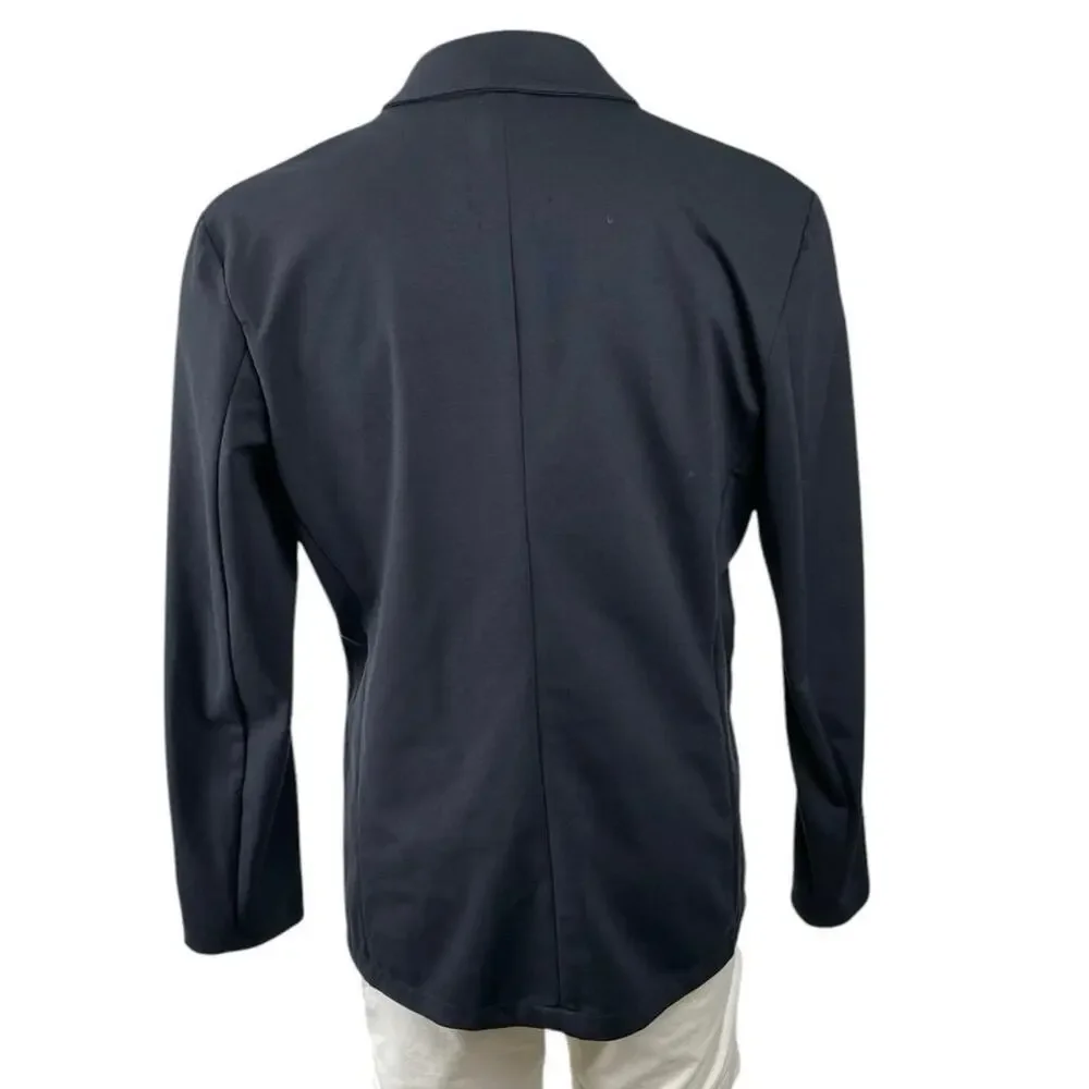 Jack & Jones Men's Black Long Sleeve Pocket Blazer Sport Coat Suit Jacket Size L